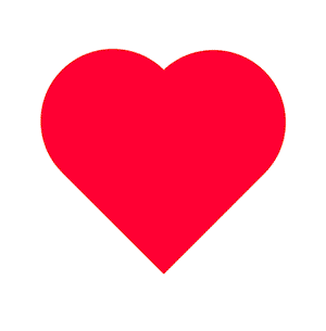 Gif animé coeur Titi